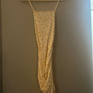 Rue21 Yellow Chemise with Spaghetti Straps